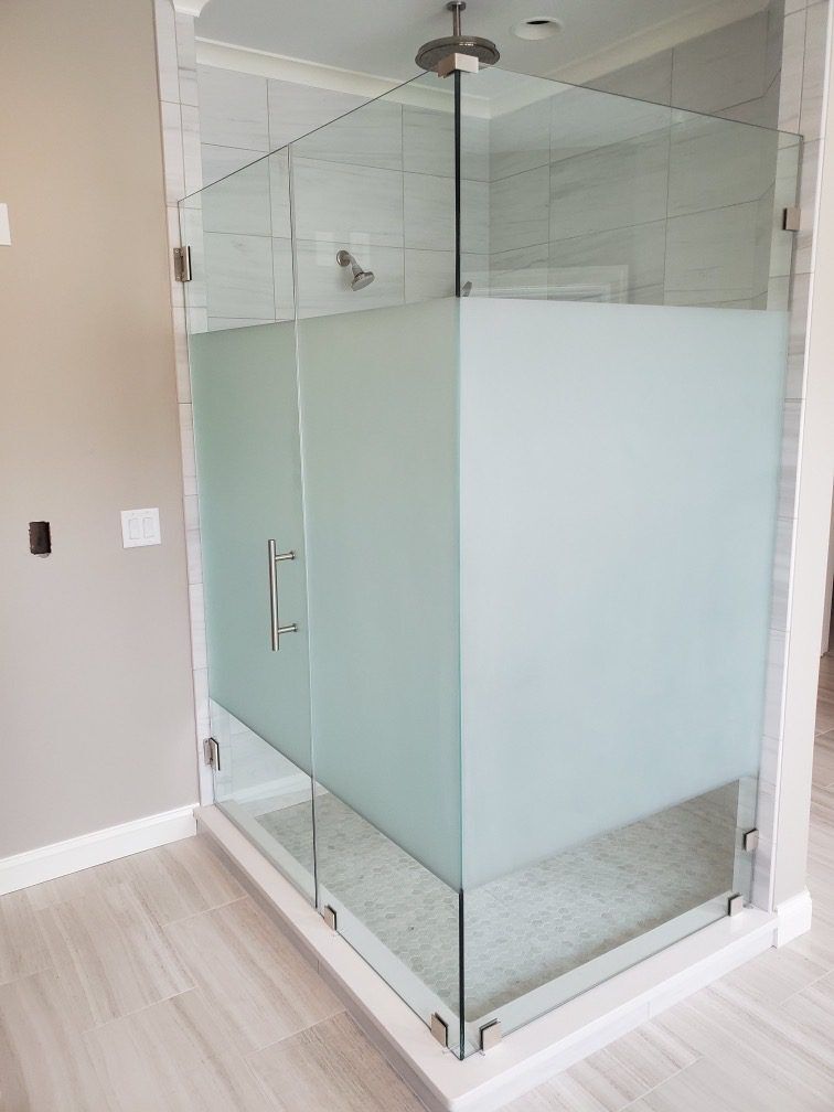 Shower Door Installation - GoGlass