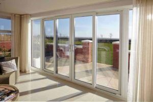 Sliding doors in residential place at Maryland