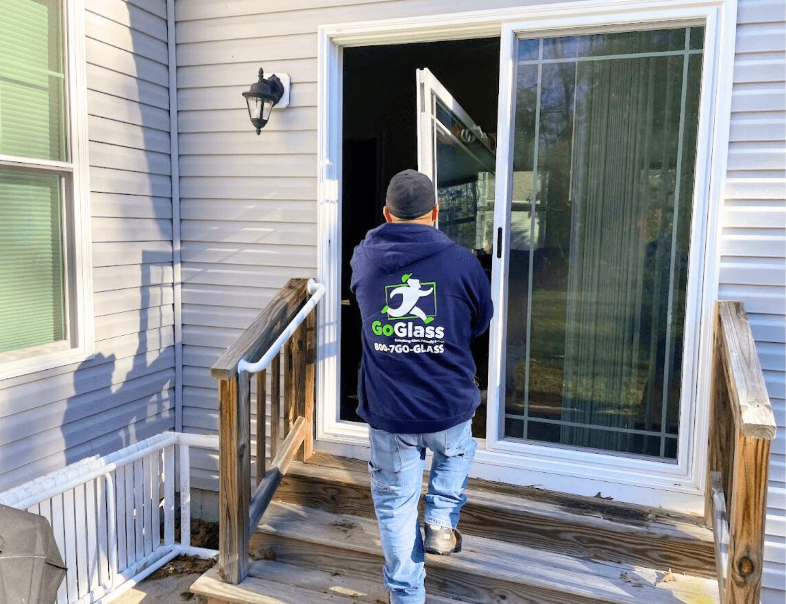 GoGlass Sliding Glass Door Replacement, in Delmarva 